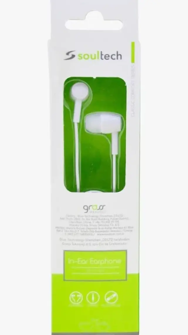 Soultech In-Earphone Kulakiçi Kulaklık Beyaz