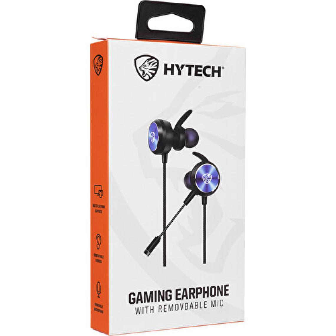 Hytech HY-GK3 Mavi Kablolu Mikrofonlu Kulak İçi Oyuncu Kulaklığı