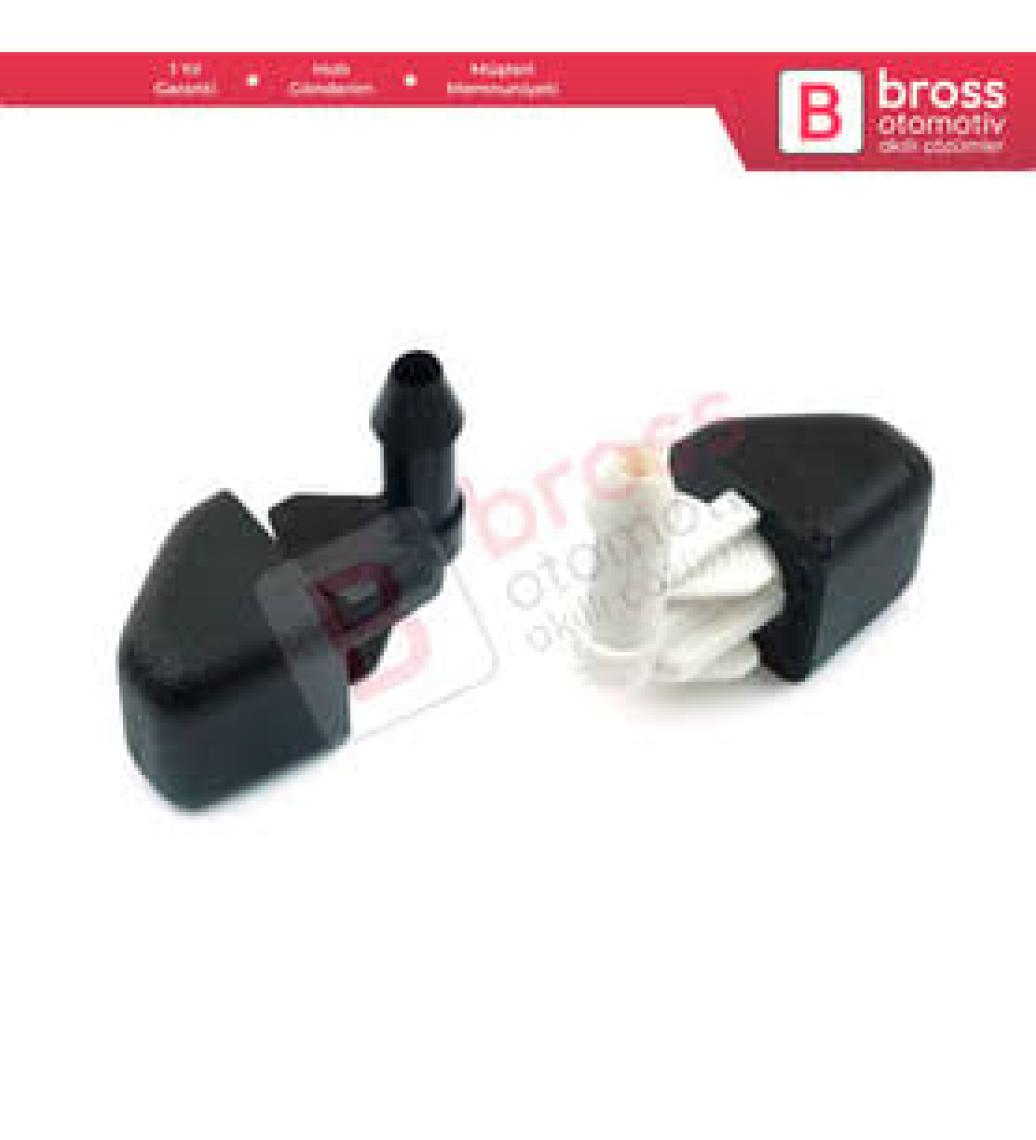 Bross Otomotiv BSP522 Renault 9 11 İçin 2 Adet Ön Cam Silecek Su Fıskiyesi