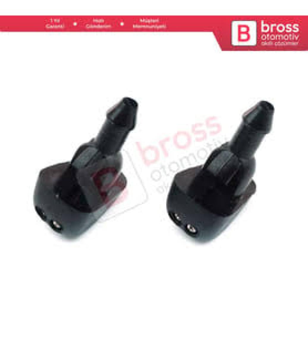 Bross Otomotiv BSP524 Ford Transit T15 T20 İçin 2 Adet Ön Cam Silecek Su Fıskiyesi