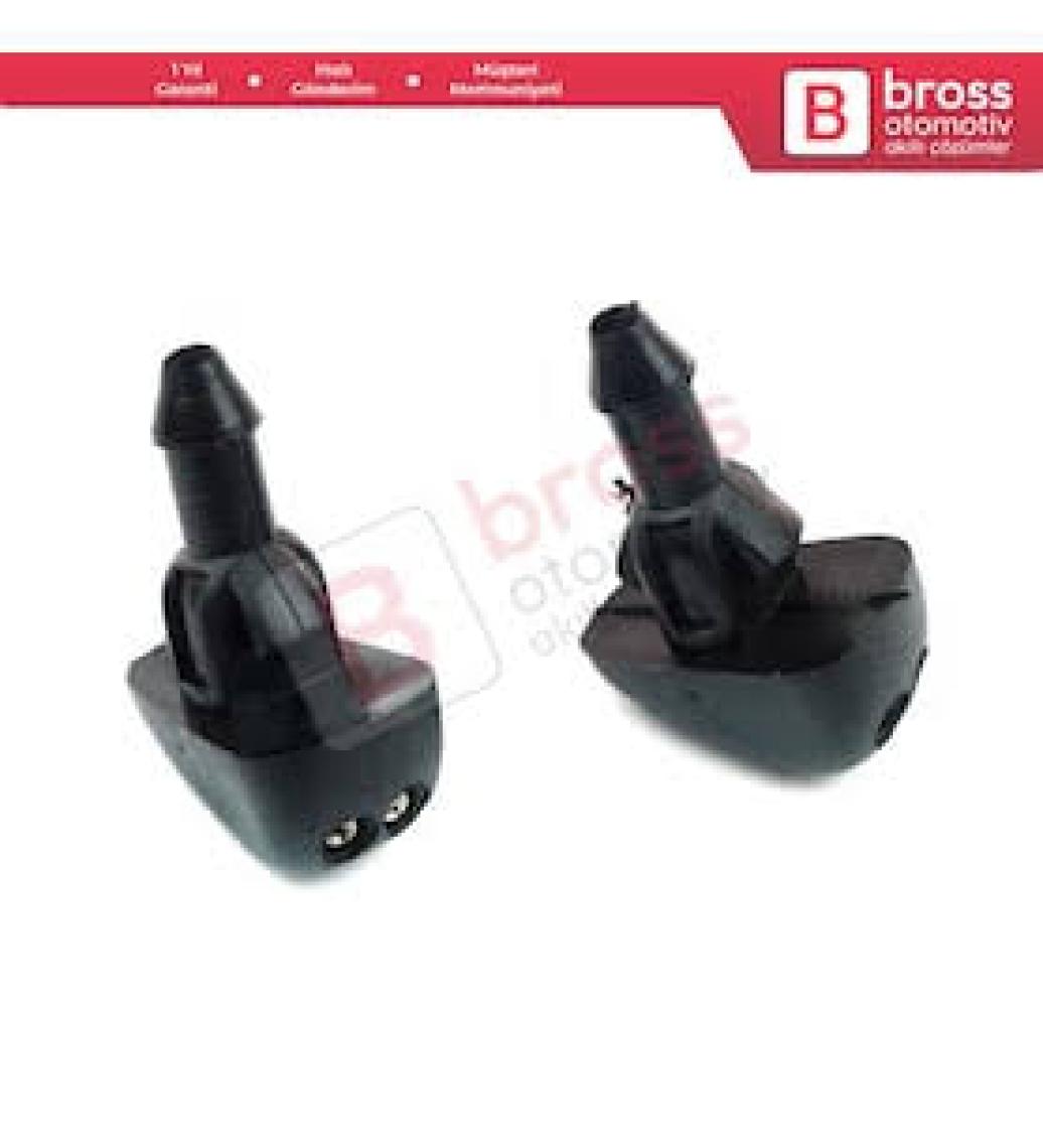 Bross Otomotiv BSP524 Ford Transit T15 T20 İçin 2 Adet Ön Cam Silecek Su Fıskiyesi