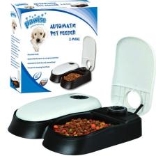 Zaman Ayarlı Kedi & Köpek Mama Kabı Ikili 2x300ml