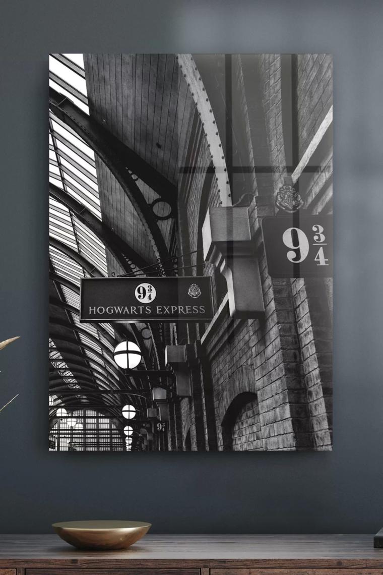 Decovetro Cam Tablo Harry Potter Hogwarts Express 70X100 cm