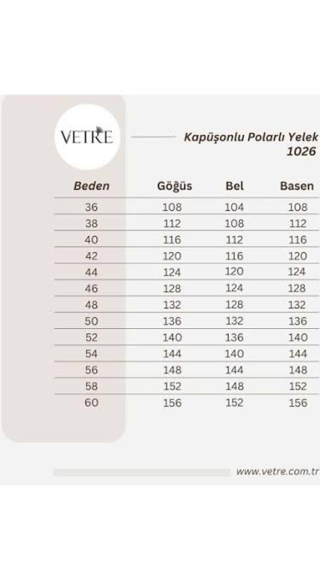Vetre Kadın Büyük Beden Kapüşonlu Bordo Polarlı Yelek 1026
