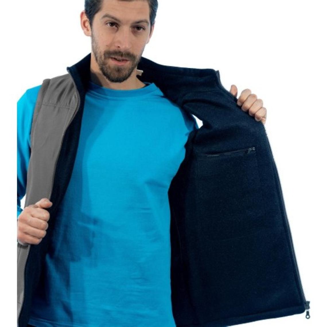 Şensel, Polarlı Yelek, Gri -118E1431- Kışlık Yelek-Vest