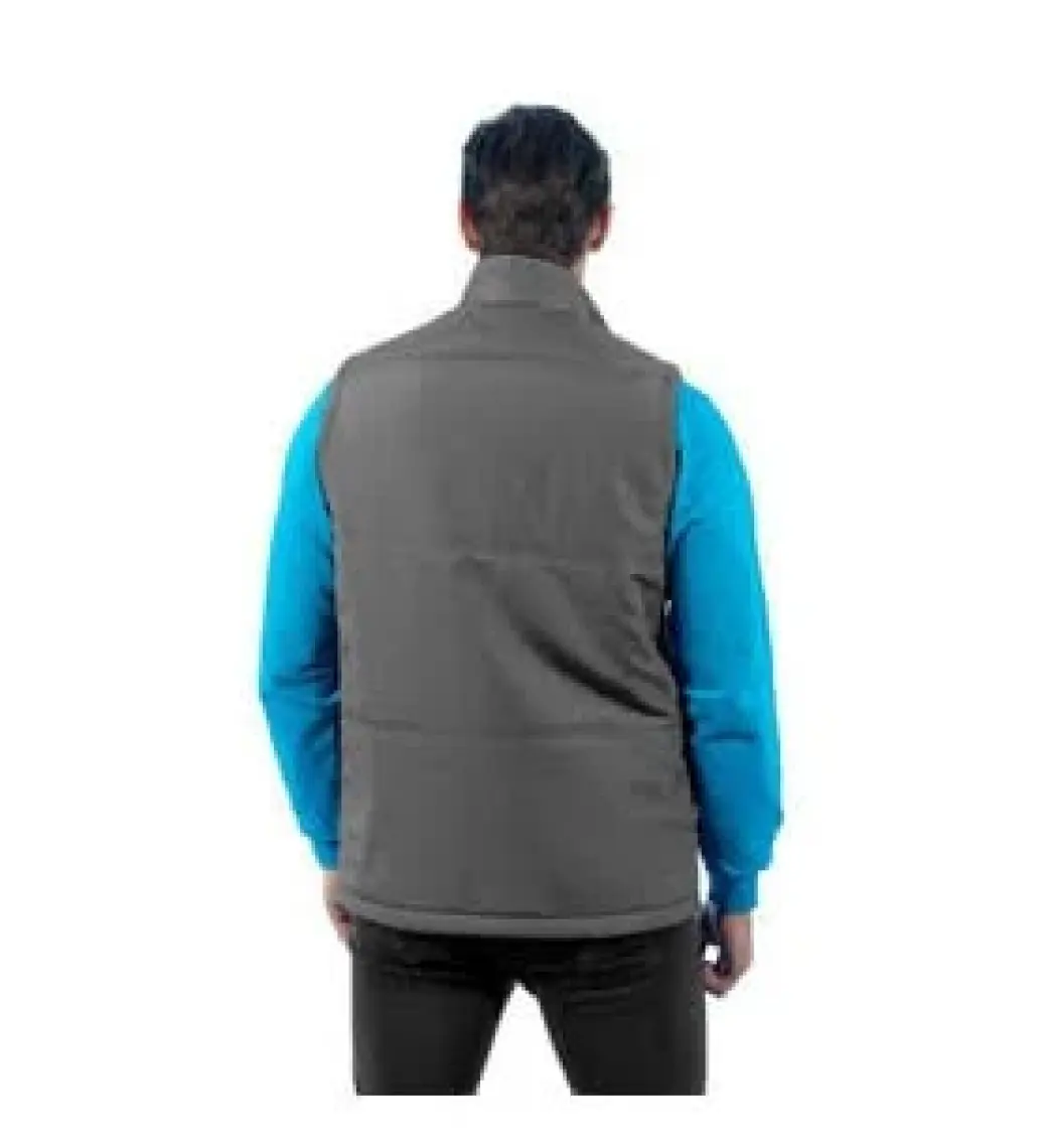 Şensel, Polarlı Yelek, Gri -118E1431- Kışlık Yelek-Vest