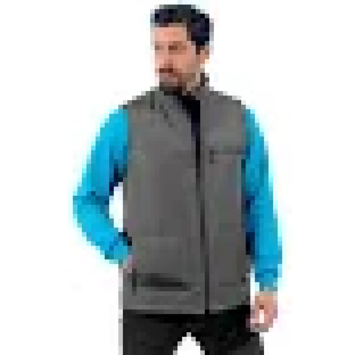 Şensel, Polarlı Yelek, Gri -118E1431- Kışlık Yelek-Vest