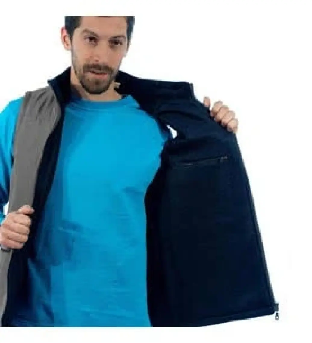 Şensel, Polarlı Yelek, Gri -118E1431- Kışlık Yelek-Vest