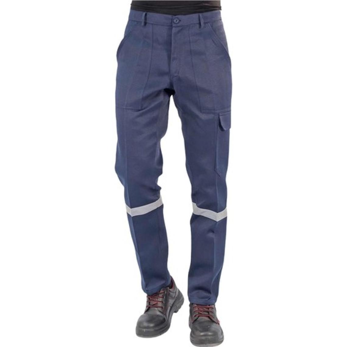 Ssm Sesam Grup 0201 16x12 Gabardin Reflektörlü Kargo Cepli Yazlık İş Pantolonu