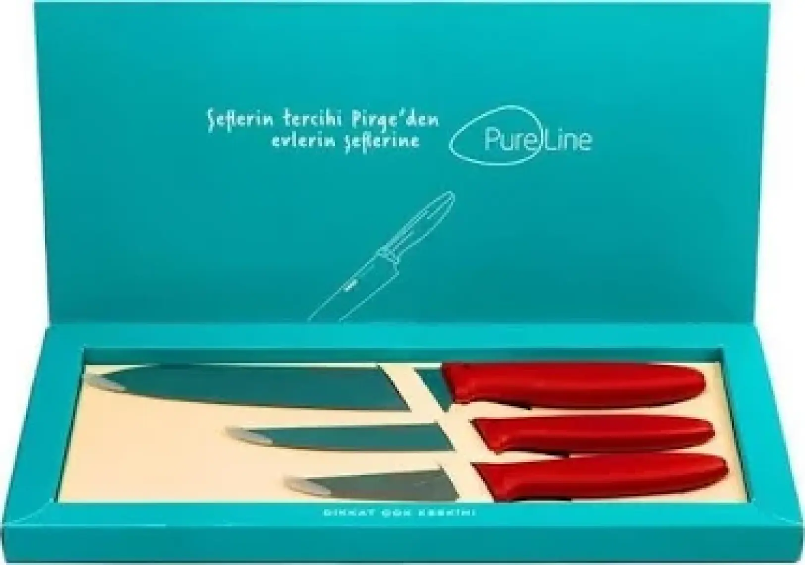 Pirge Pure Line Mutfak Bıçak Seti
