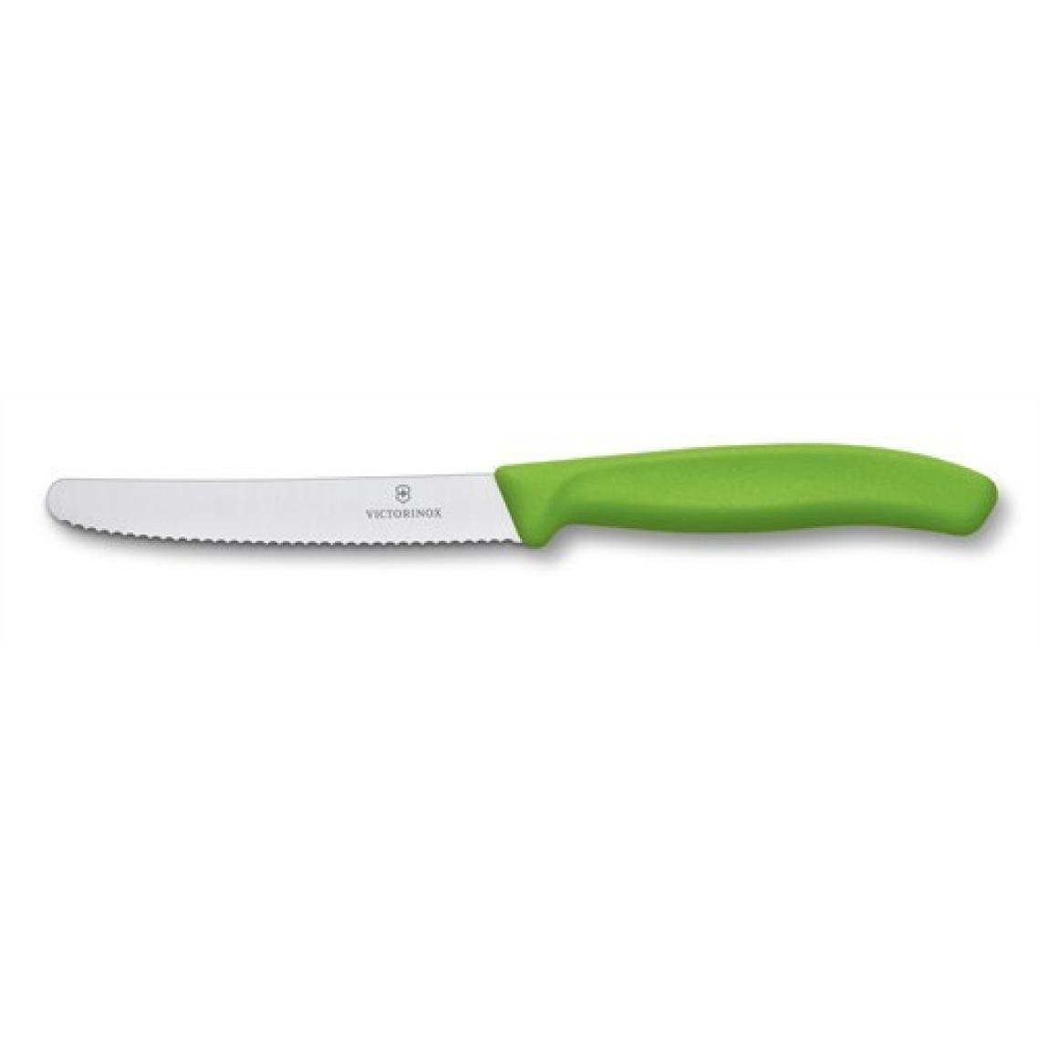 Victorinox 11Cm Domates & Sosis Bıçağı - Yeşil