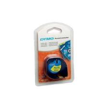 DYMO S0721620 LetraTag Plastik Şerit ( 12 mm X 4 mt ) , Sarı (59423) 91202