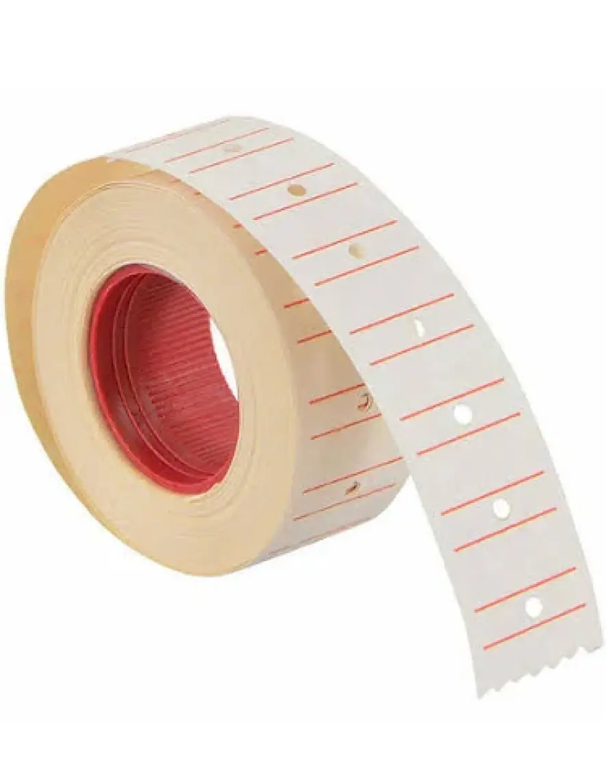 Tanex Fiyat Etiketi Çizgili 12 mm x 21 mm 24'lü Avantaj Paketi