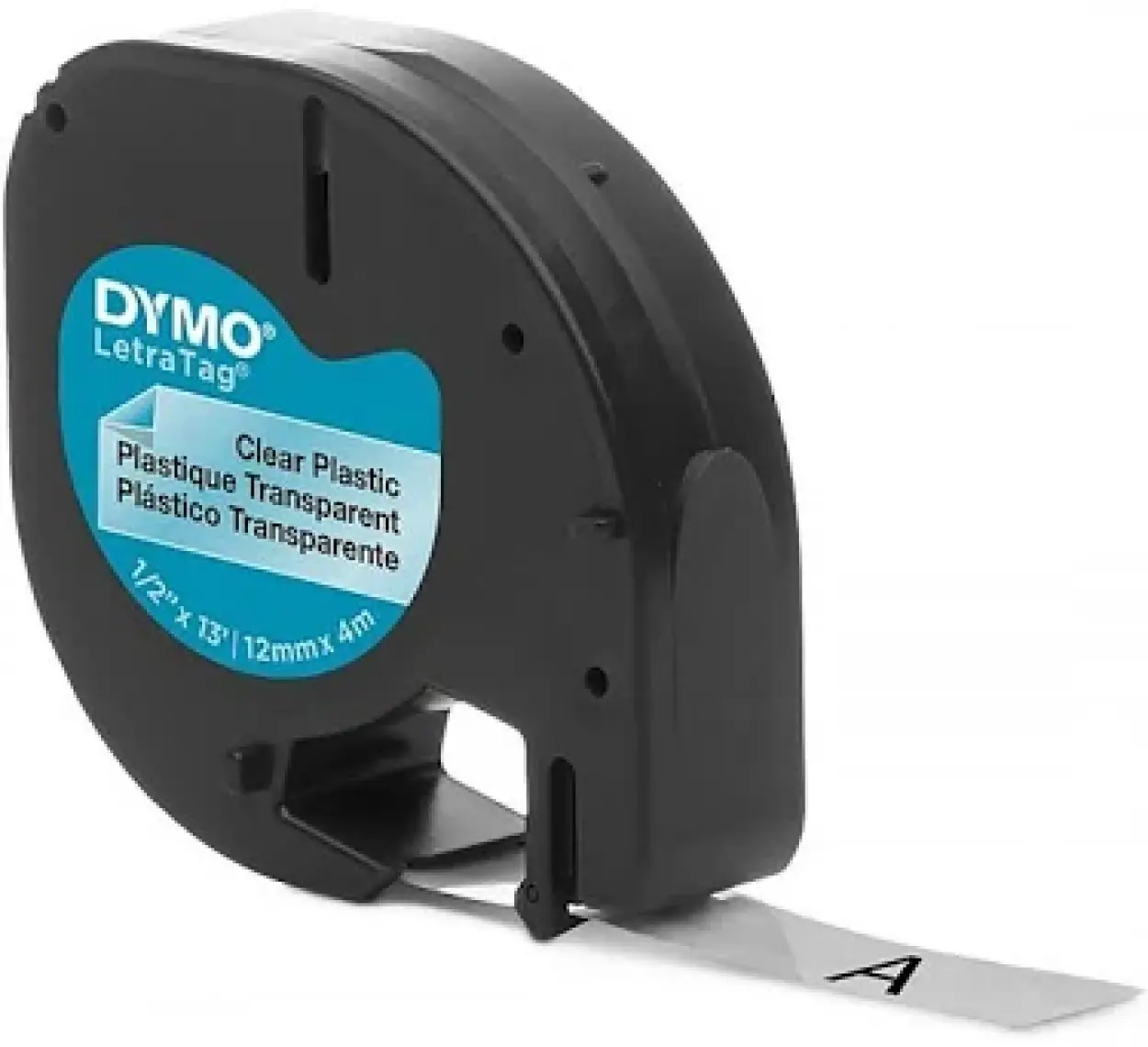 Dymo 12267 Letratag Plastik Şeffaf Etiket