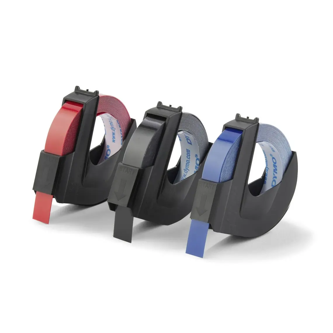 DYMO S0847750 Kabartma Şerit, 9 mmx3 mt  3 lü Bls K-S-M