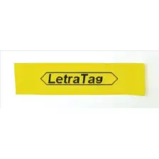 DYMO S0721620 LetraTag Plastik Şerit ( 12 mm X 4 mt ) , Sarı (59423) 91202
