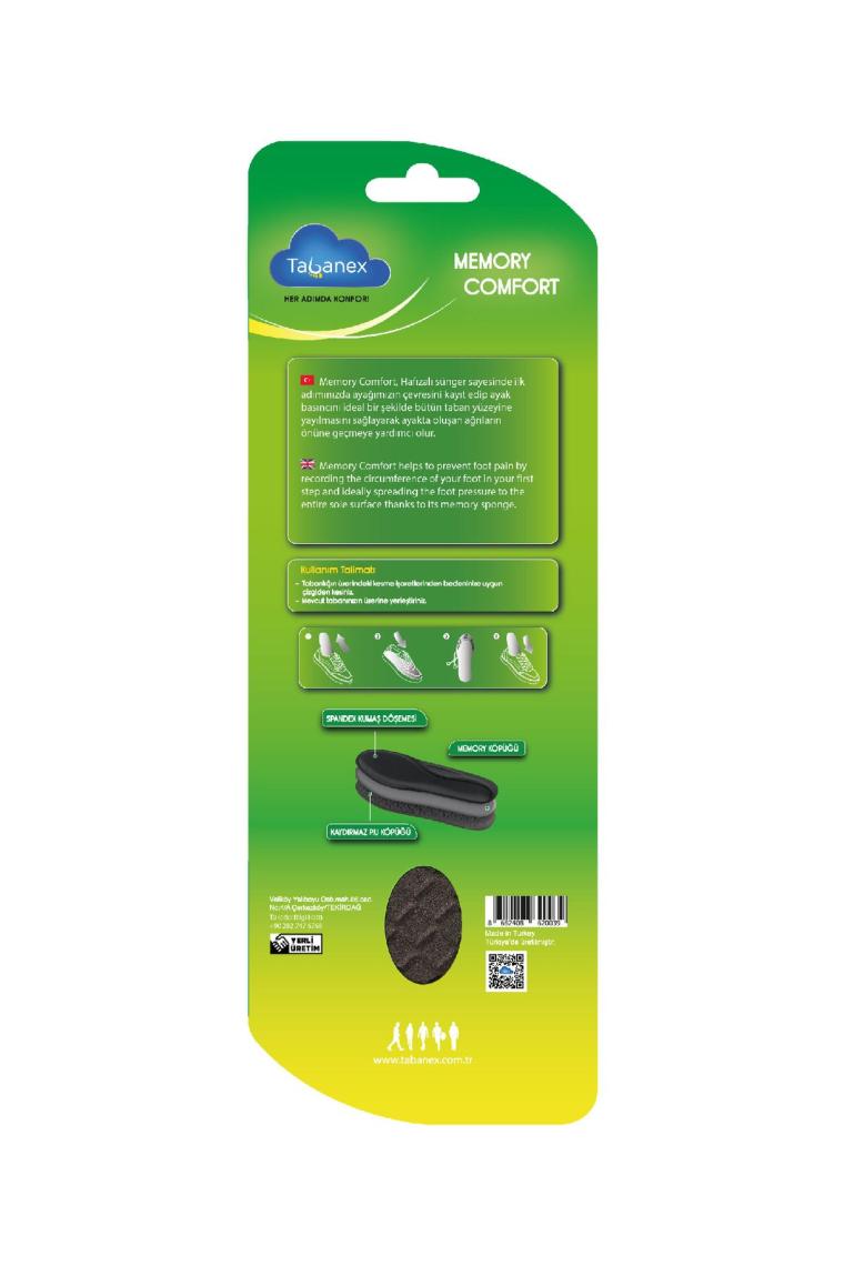 Memory Comfort Tabanlık - Kadın
