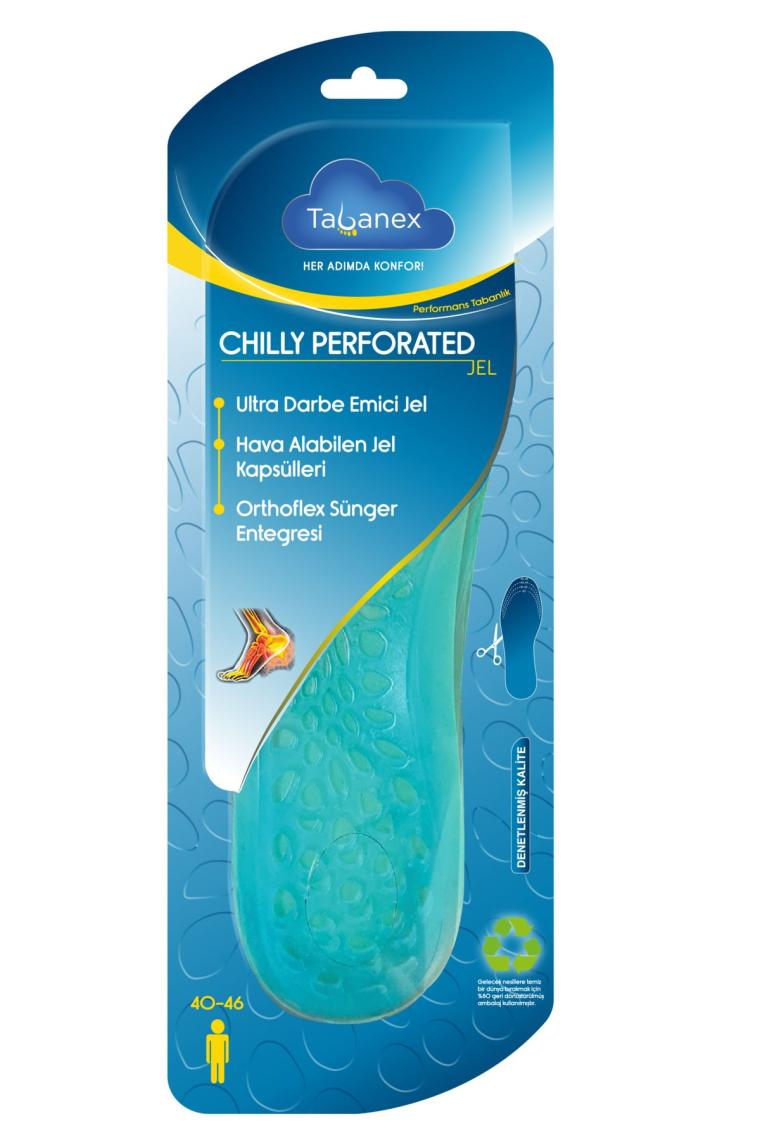 Chilly Perforated Jel Tabanlık - Erkek