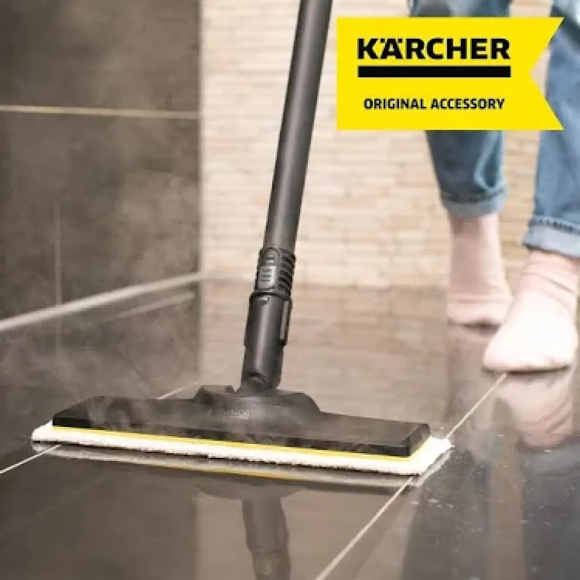 Karcher Easy Fix Floor Nozul İçin Mikrofiber İkili Zemin Bezi