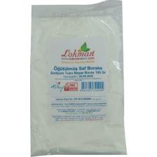 Lokman Öğütülmüş Saf Boraks Sodyum Tuzu Beyaz Borax 100 gr