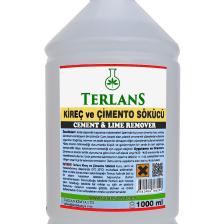 Terlans Inşaat Sonrası Çimento Artığı Temizleyici Harç ve Kireç Sökücü 1000 ml