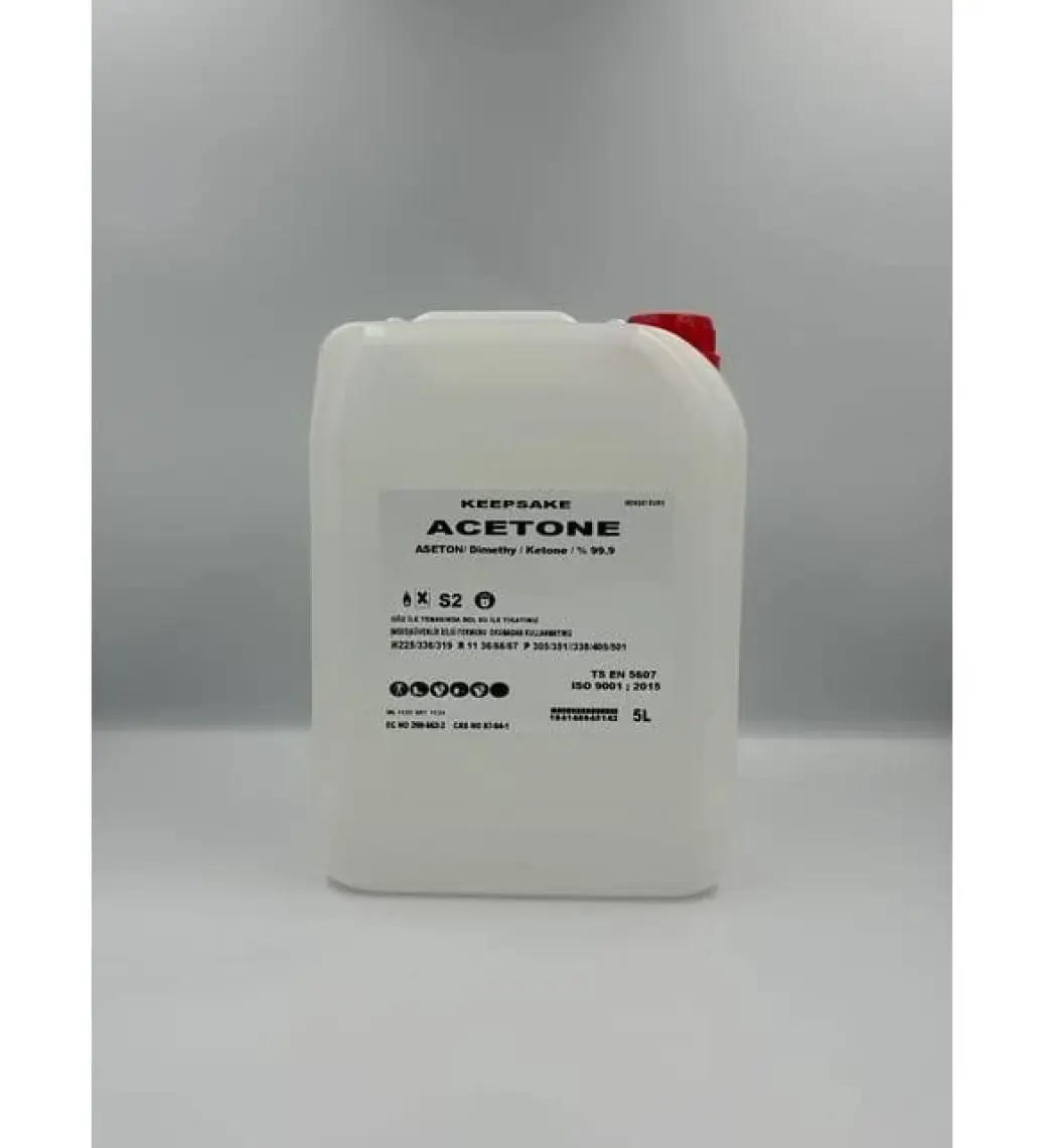 Keepsake Aseton % 99.9 Saf 5 Lt