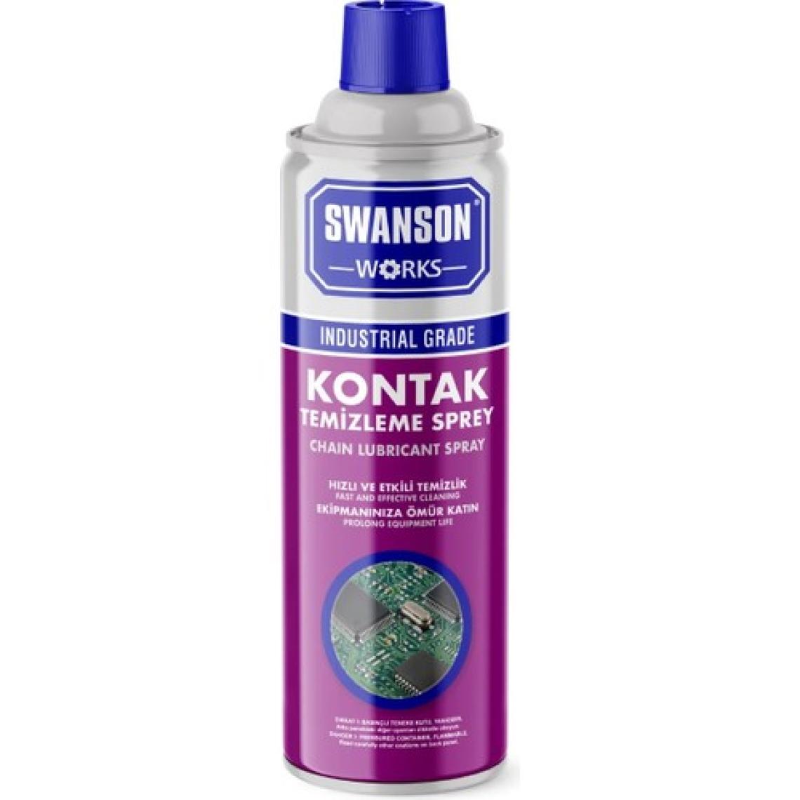 Swanson Works Kontak Temizleme Sprey Yağsız 250 ml
