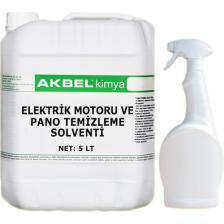 Akbel Elektrik Motoru Ve Pano Temizleme Solventi 5 Lt+Sprey