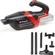 Einhell Akülü El Süpürgesi TE-HV 18/06 Li-Solo Power X-Change (18V, 72 mbar emiş gücü, dar alan başlığı, döşeme başlığı, zemin başlığı, 0,6 L toz haznesi dahil, akü dahil değildir) - 2347190