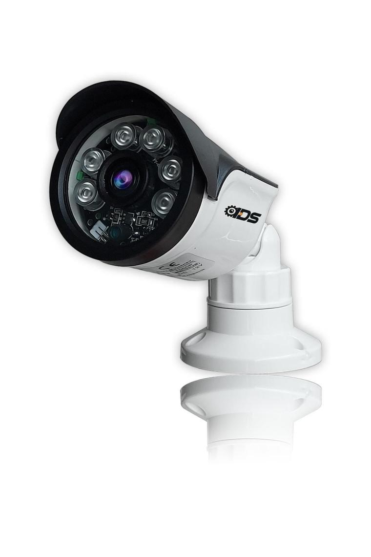 IDS 5mp Sony Lensli 1080P 6 Atom LED Gece Görüşlü Su Geçirmez Plastik Kasa Fullhd Güvenlik Kamerası