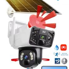 Okam 3915 4g 6mp Dual Lens Güneş Panelli Solar Sirenli Güvenlik Kamerası