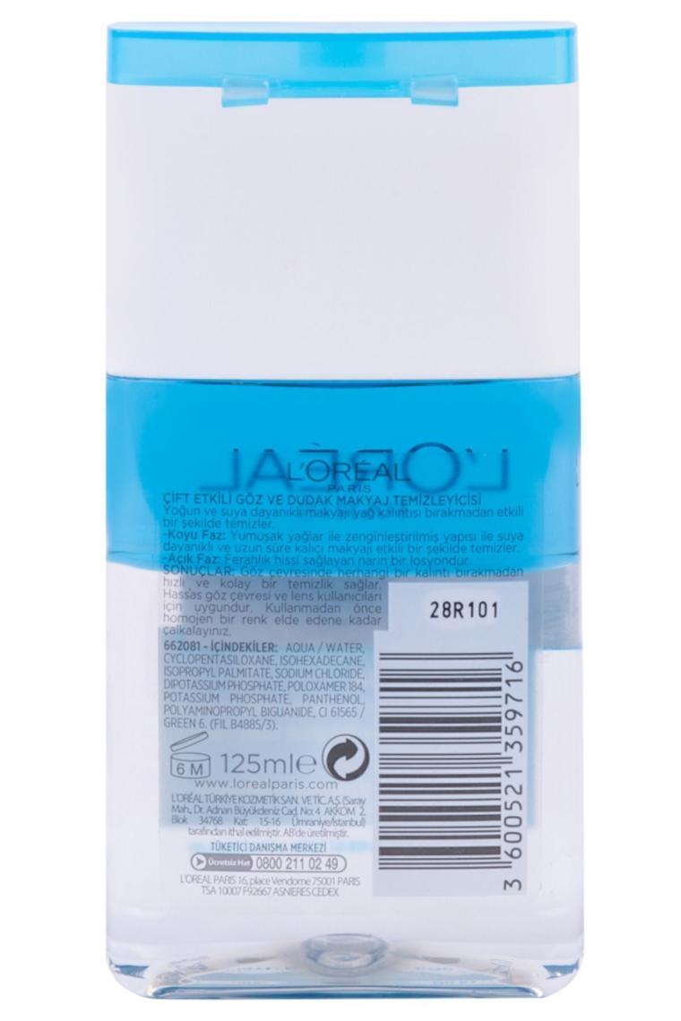 L'oréal Paris Göz Ve Dudak Makyaj Temizleme Losyonu 125ml