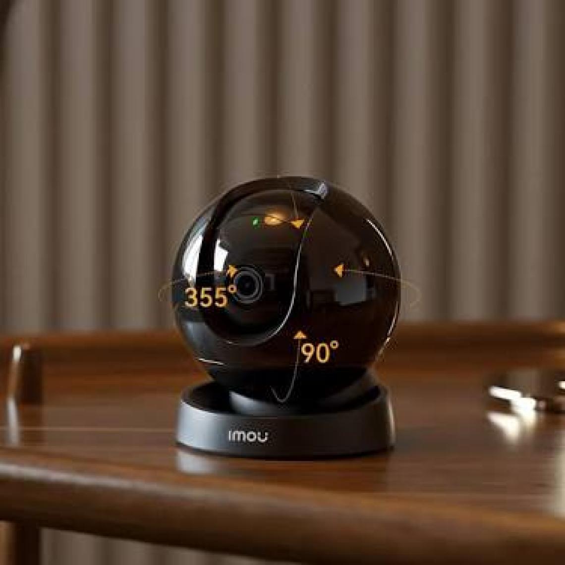 Imou Rex 3D Iç Ortam Wi-Fi PT Kamera 3 MP - Evcil Hayvan Algılama-Gece GÖRÜŞ-360° Hareket-Hareket ve Insan Algılama-İki Yönlü Konuşma-SD KART-ONVIF-(IPC-GS2DP-3K0W)