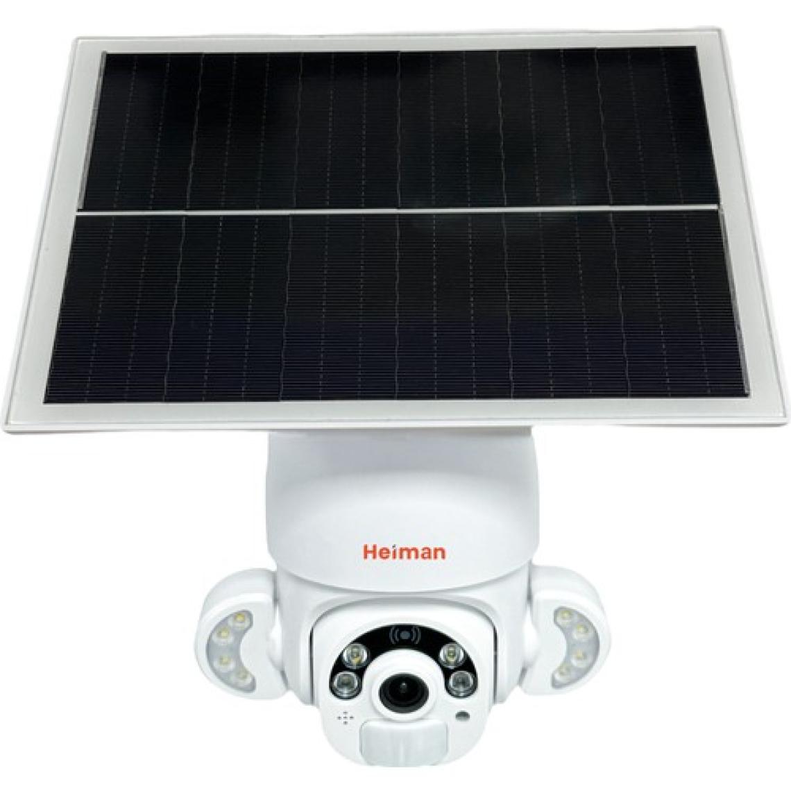 Heiman HM-840 4g Sim Kartlı Güneş Enerjili (Solar) 360° Hareketli Akıllı Kamera -Uygulama Kontrol-