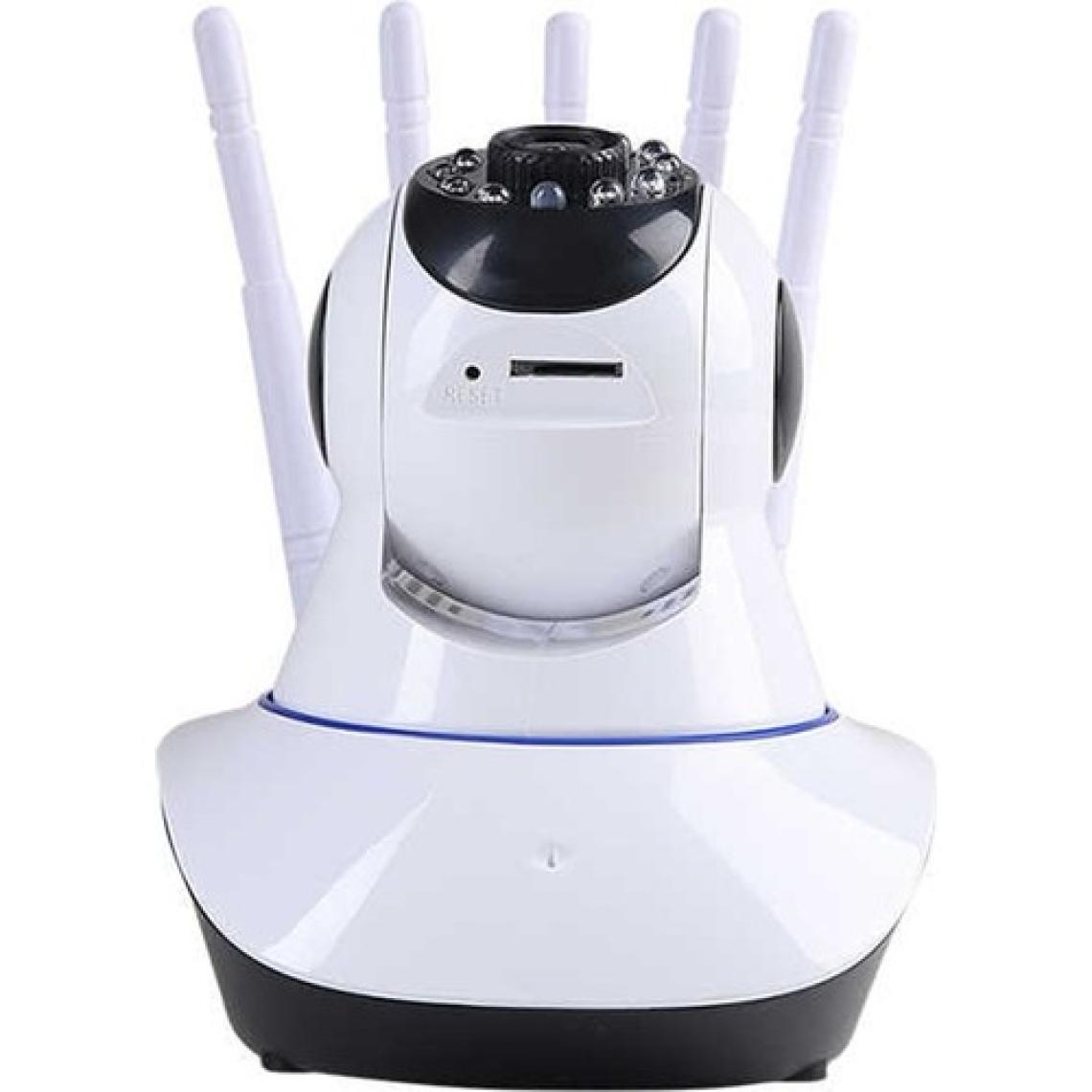 Teknomila 360° Wifi Ip Güvenlik Kamera 5 Antenli Gece Görüşlü Sensörlü Harekete Duyarlı Ip Kamera