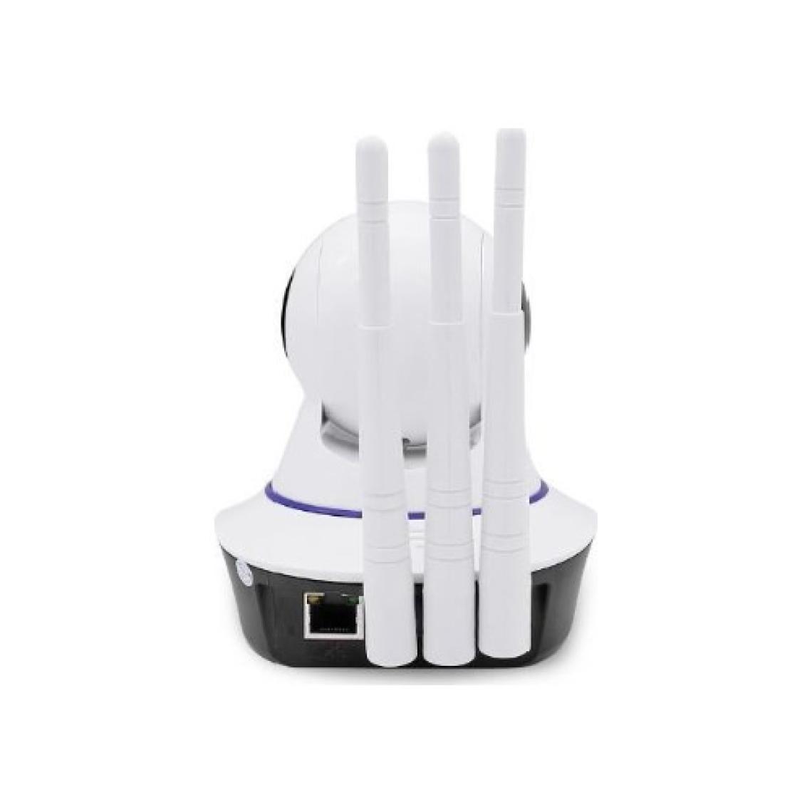 Bebbee HD 360 Derece Wifi IP Kamera Gece Görüş 3 Antenli Güvenlik ve Bebek İzleme Kamerası