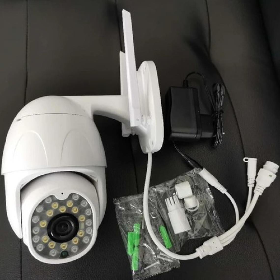 Bintech Full Hd Wifi Kamera Su Geçirmez Hareket Sensörlü Gece Görüşlü Dış Mekan Ip Kamera Kingboss Ip-38
