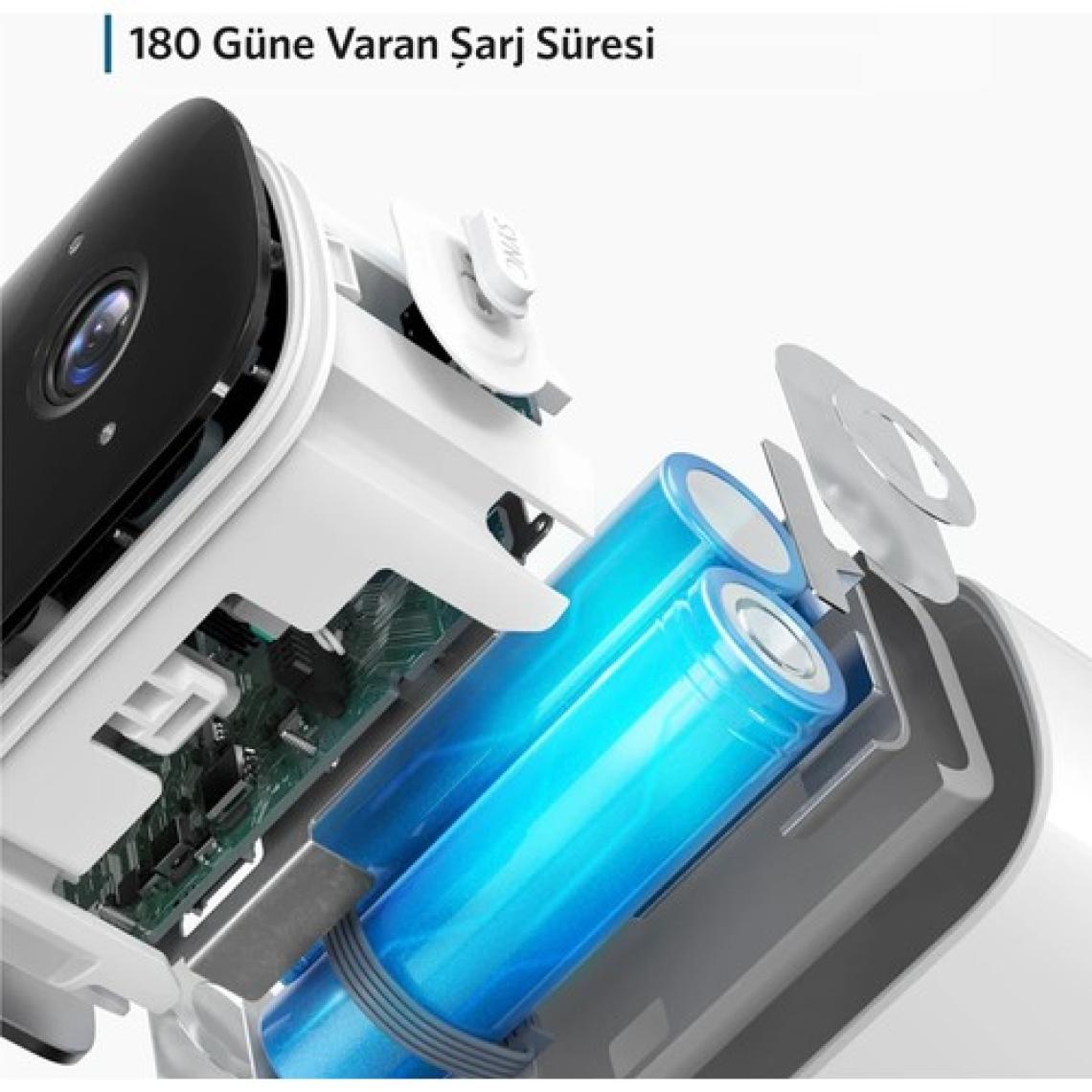 Eufy Security Eufycam 2C Kablosuz Akıllı Güvenlik ve 1080p Kamera Sistemi 2 Kamera 1 Ana Ünite Kiti - Apple HomeKit Uyumlu T8831