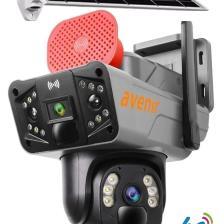 Avenir AV-S427 Modeli  4g 6mp Dual Lens Güneş Panelli Solar Kamera