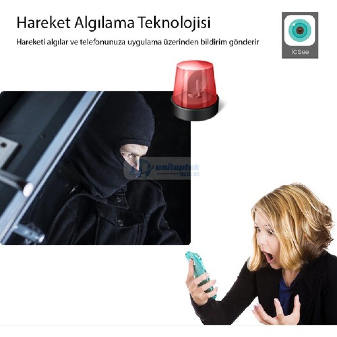 Hsintek Ampul Wifi Kamera Hem Lamba Hem Kamera 960 Full Hd Balık Gözü Panoromik Görüntü