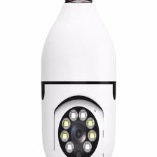 Ultratekno Gece Görüşlü 360 Derece LED Işık 1080P Wifi Kamera Kablosuz Panoramik Balıkgözü Ampul Kamera