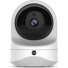 C4U Akıllı Güvenlik Kamerası 360 Derece Dönebilen Kızılötesi Gece Görüşlü IP Kamera HD 1080p - 637JBU