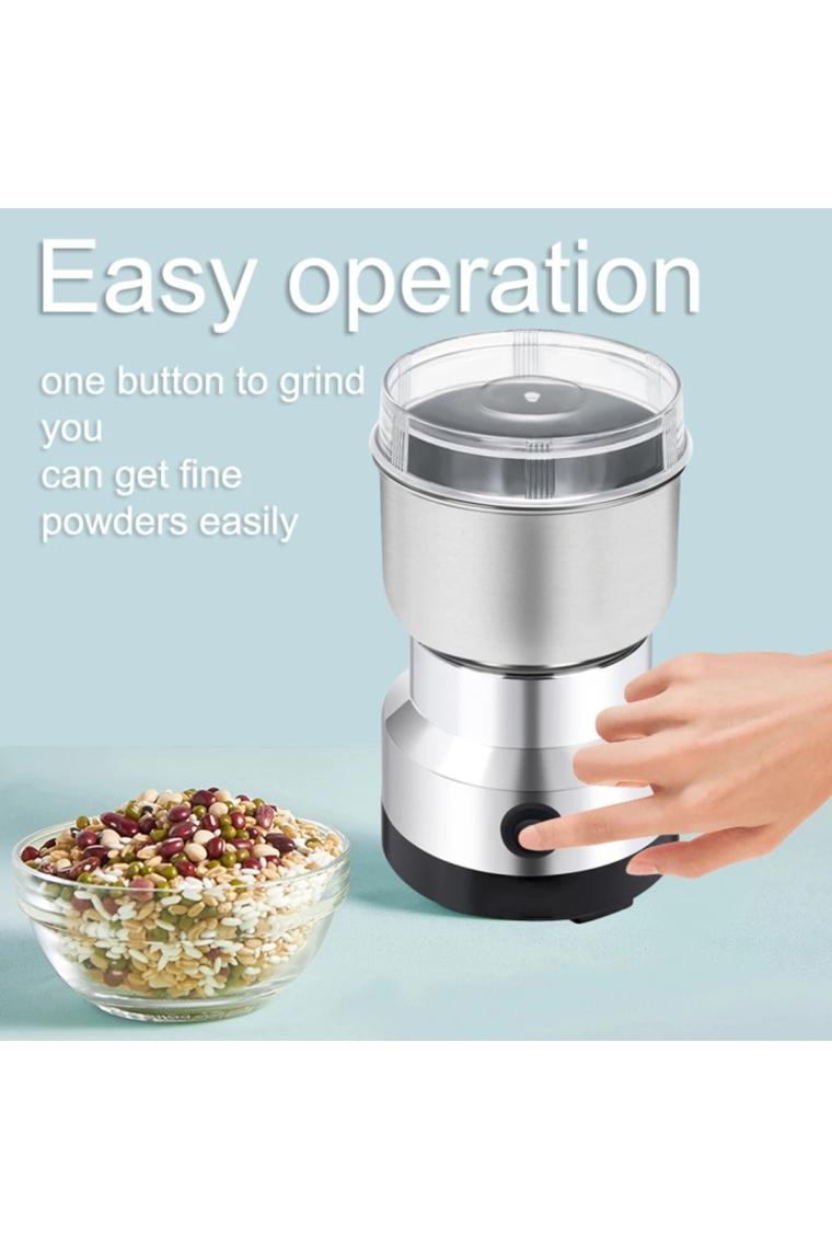 4 Bıçaklı Elektrikli Öğütücü Blender Kahve Fındık Baharat Tahıl Biber Değirmeni