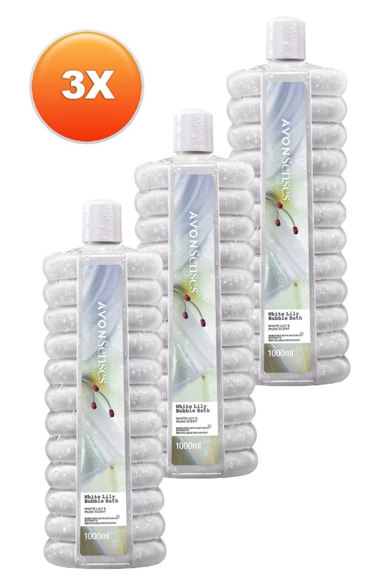 Zambak Banyo Köpüğü 1 Lt. Üçlü Set