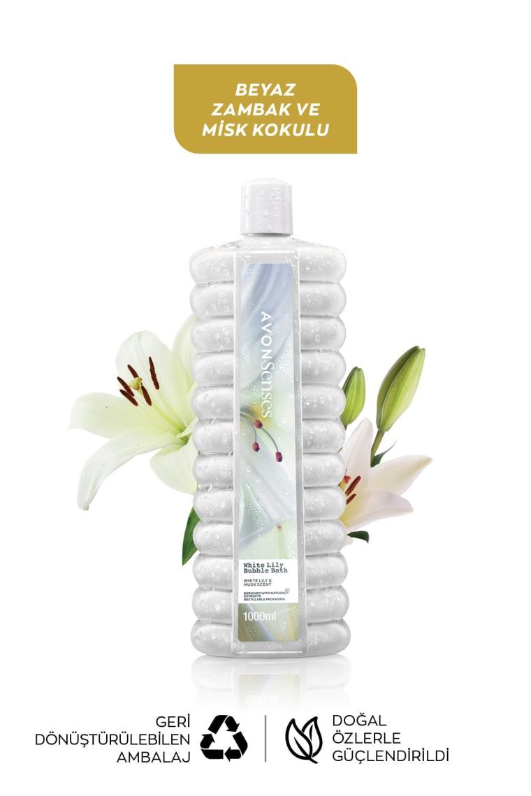 Zambak Banyo Köpüğü 1 Lt. Üçlü Set