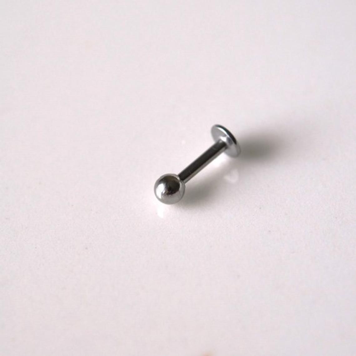 Heppii Cerrahi Çelik Top Piercing Tragus Helix Lob Conch Kııkırdak 6 mm Silver Renk