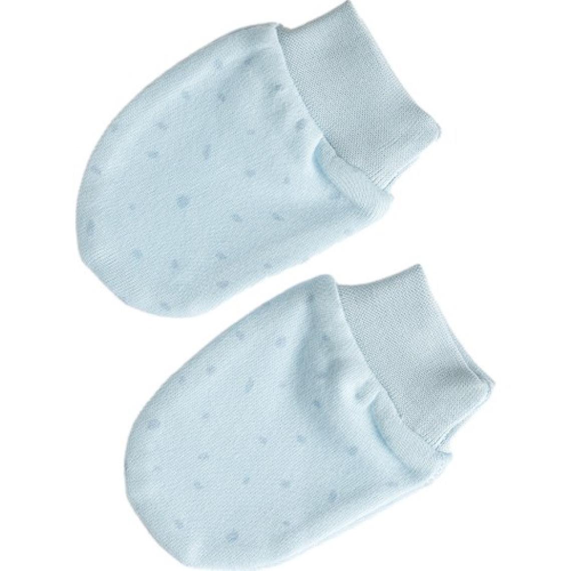 HelloBaby HelloBaby Yenidoğan Çizgili ve Düz Eldiven 2li Unisex