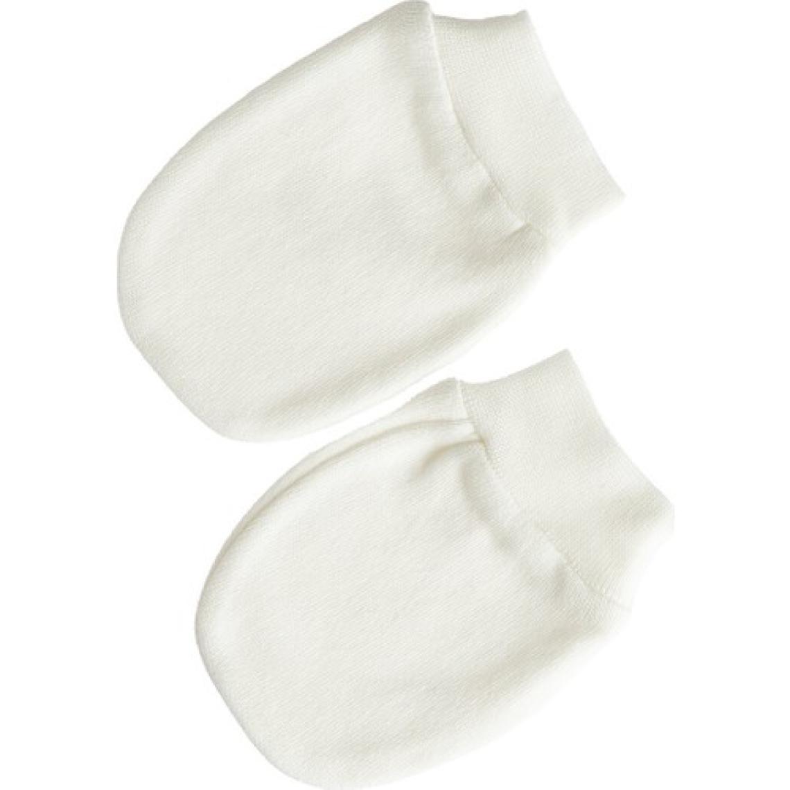 HelloBaby HelloBaby Yenidoğan Çizgili ve Düz Eldiven 2li Unisex