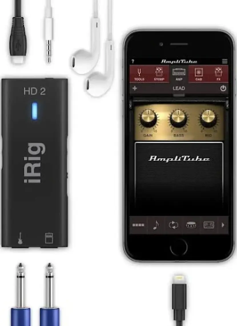 IK MULTIMEDIA HD2 Gitar   Bas Gitar Ses Kartı(iOS   Mac)