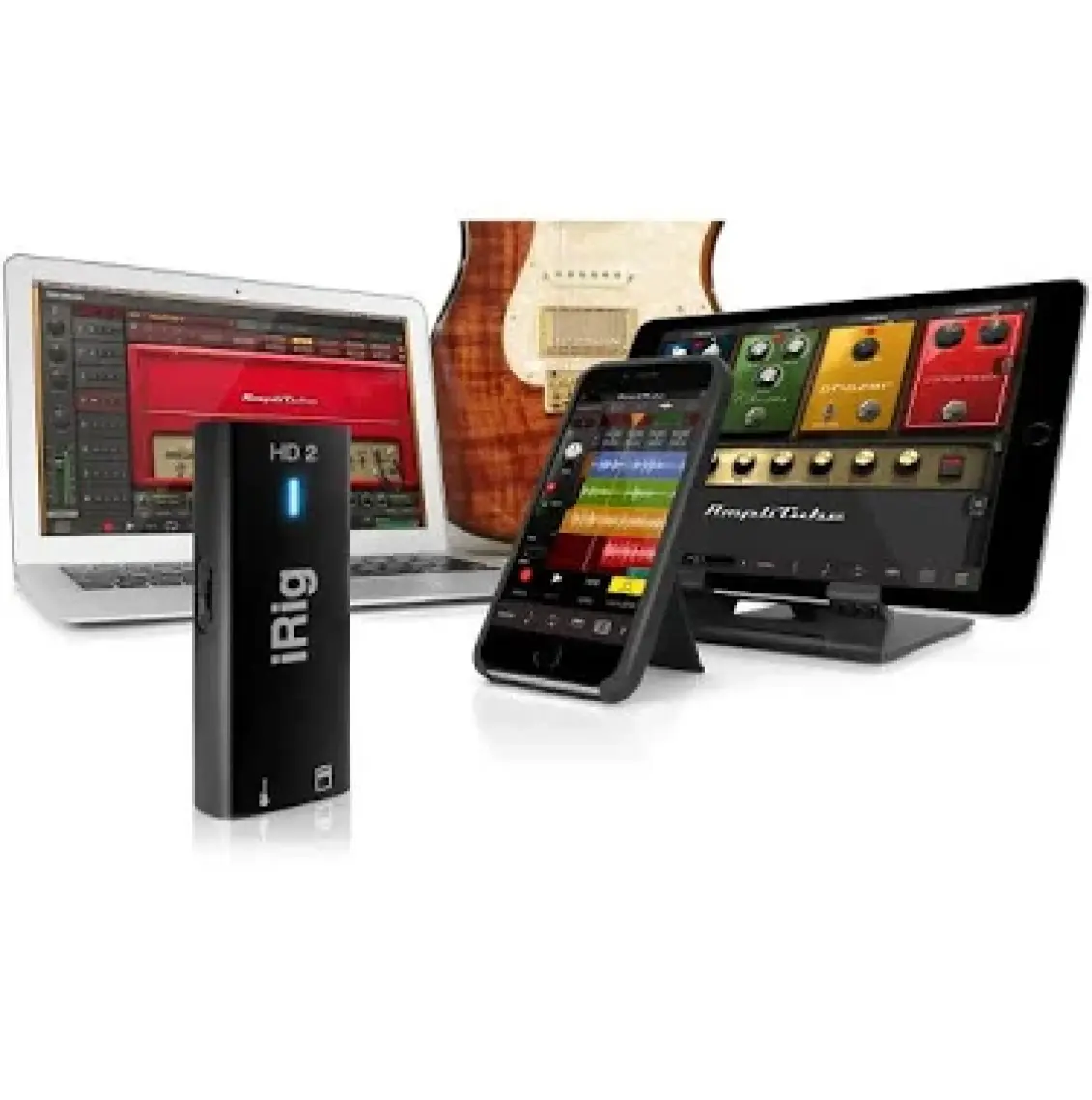 IK MULTIMEDIA HD2 Gitar   Bas Gitar Ses Kartı(iOS   Mac)